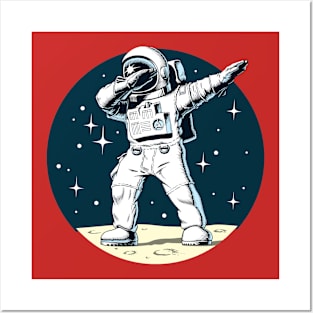 Space Dab Astronaut Posters and Art